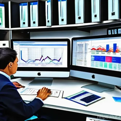 Home 26 보건의료행정사 업무 환경 개선 아이디어 - **Prompt: The Digital Transformation of Healthcare Administration**
"A compelling visual depicti...