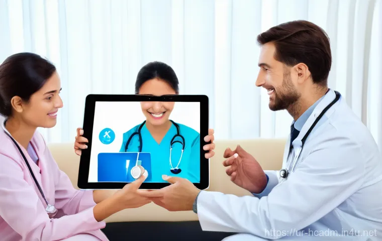 보건의료행정사와 국제의료관광의 연관성 - **Image Prompt: Bridging Cultures for Better Health**
    **Description:** An eye-level shot inside ...